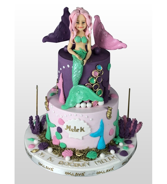 Deniz Kızı Pastası, Deniz Kızı pasta modelleri